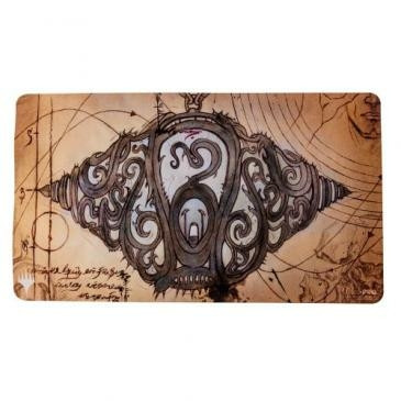 MTG Brothers War Schematic Distributor Exclusive Playmat Line - V2 featuring Mishra's Bauble