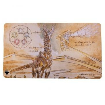 MTG Brothers War Schematic Distributor Exclusive Playmat Line - V7 featuring Ramos, Dragon Engine