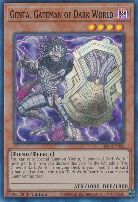 SR13-EN002 Genta, Gateman of Dark World
