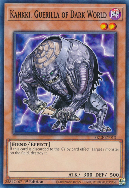 SR13-EN013 Kahkki, Guerilla of Dark World