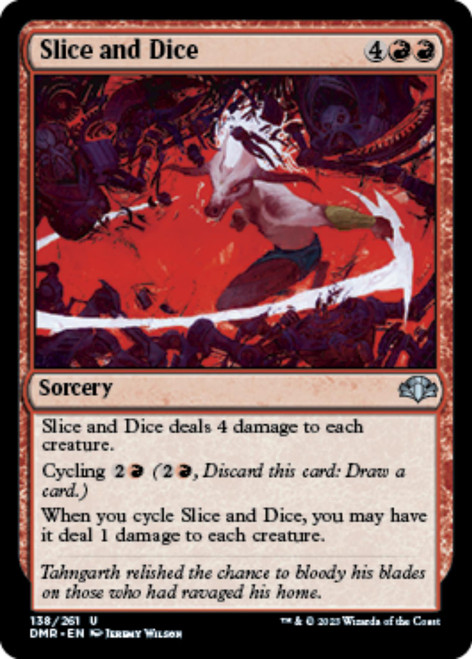 Slice and Dice