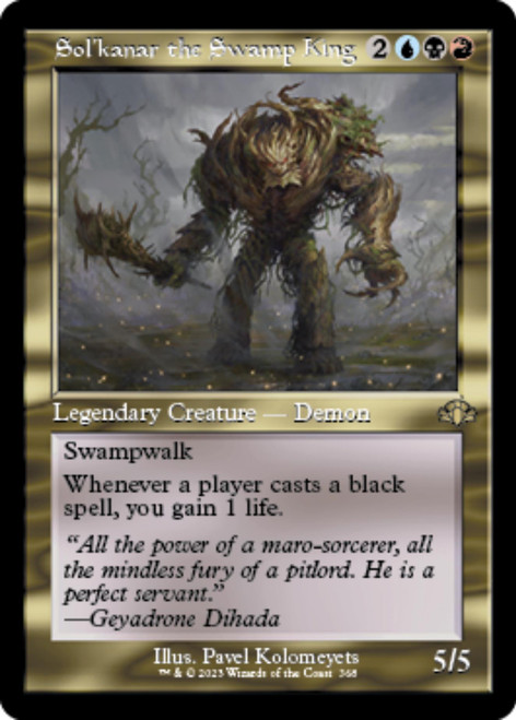 Sol'kanar the Swamp King (Retro Frame)