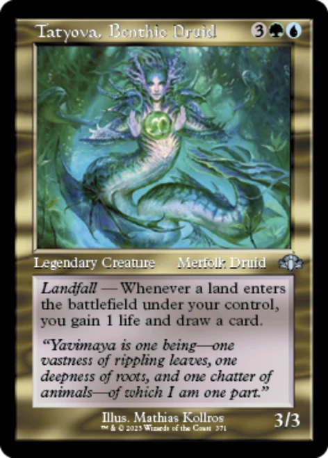 Tatyova, Benthic Druid (Retro Frame)