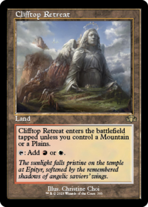 Clifftop Retreat (Retro Frame) | Dominaria Remastered