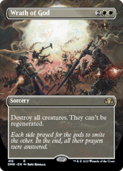 Wrath of God (Borderless Art) | Dominaria Remastered