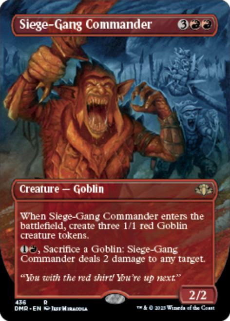 Siege-Gang Commander (Borderless Art)