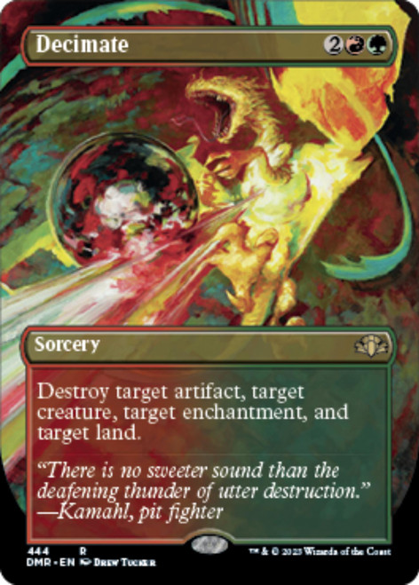 Decimate (Borderless Art)