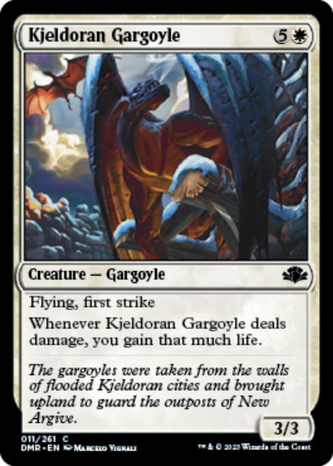 Kjeldoran Gargoyle (foil) | Dominaria Remastered