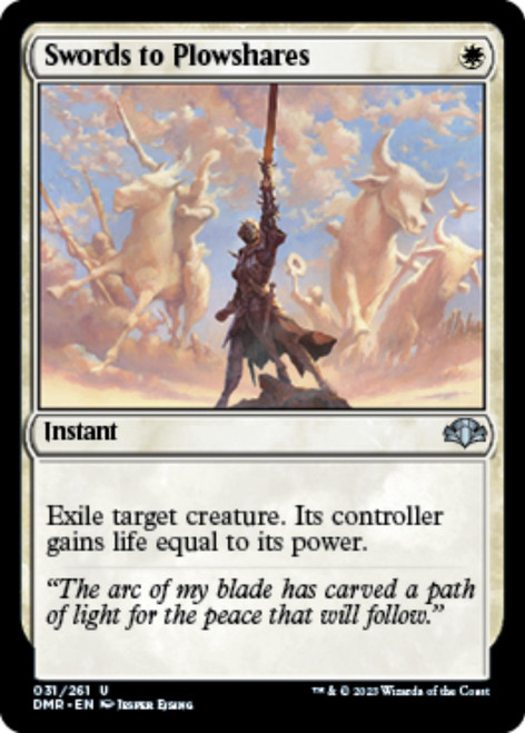 Swords to Plowshares (foil)