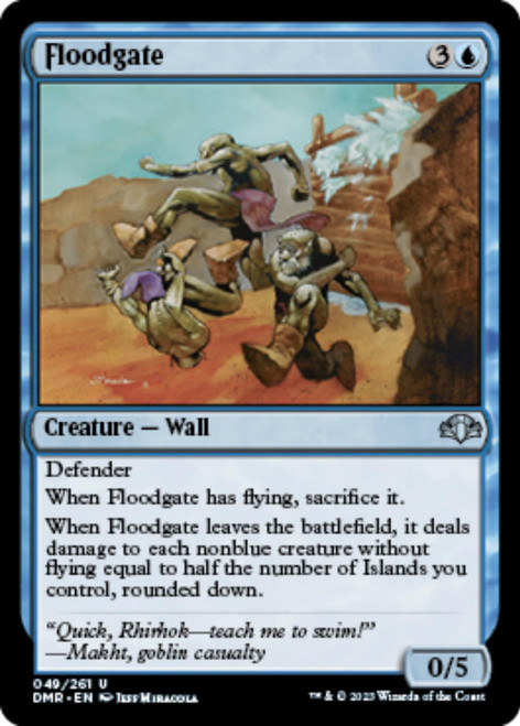 Floodgate (foil) | Dominaria Remastered