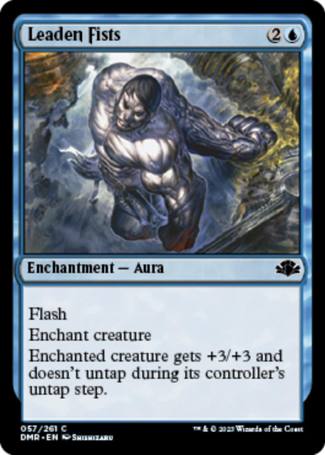 Leaden Fists (foil) | Dominaria Remastered