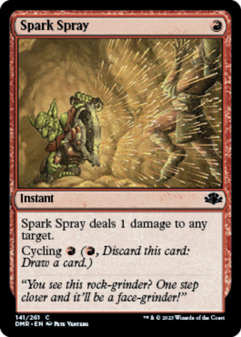 Spark Spray (foil) | Dominaria Remastered