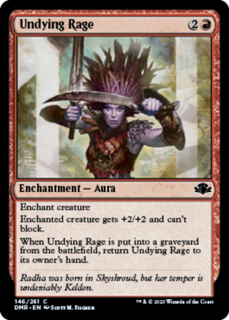 Undying Rage (foil)