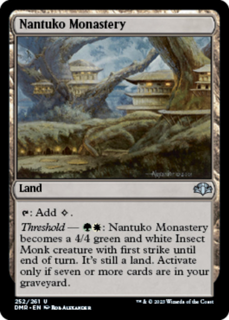 Nantuko Monastery (foil) | Dominaria Remastered