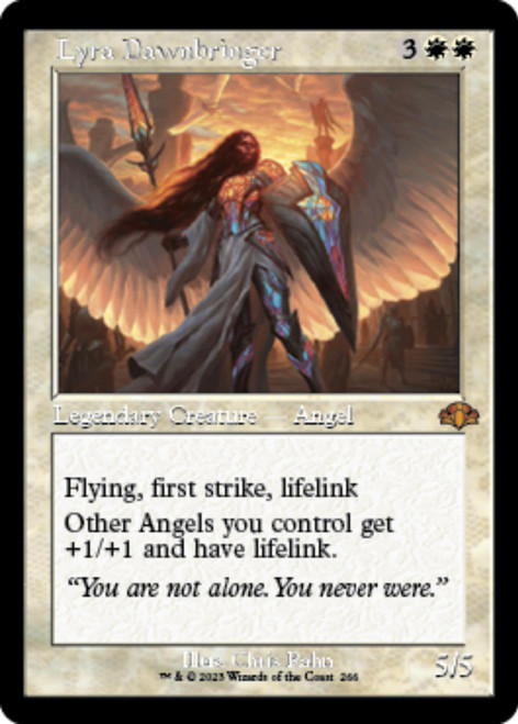 Lyra Dawnbringer (Retro Frame foil)