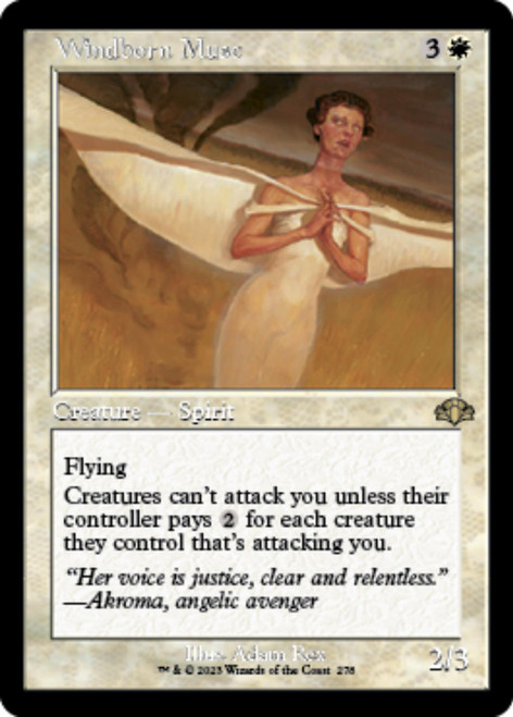 Windborn Muse (Retro Frame foil)