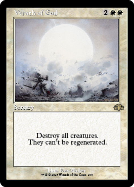 Wrath of God (Retro Frame foil)