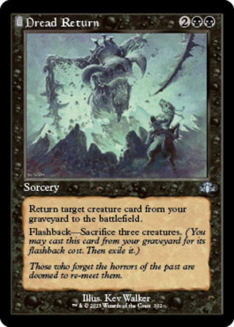 Dread Return (Retro Frame foil)