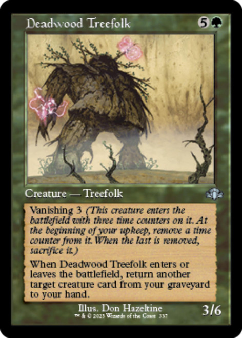 Deadwood Treefolk (Retro Frame foil) | Dominaria Remastered
