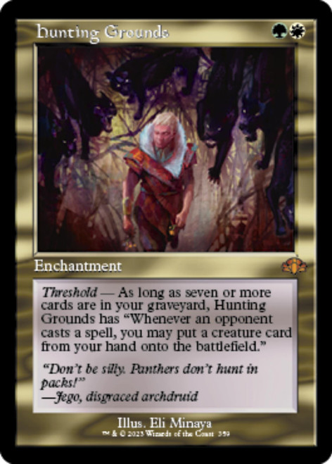 Hunting Grounds (Retro Frame foil) | Dominaria Remastered