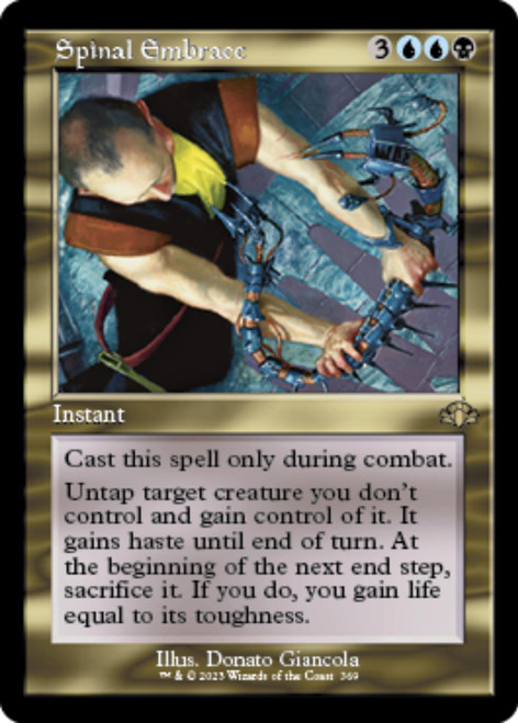 Spinal Embrace (Retro Frame foil)