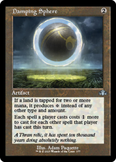 Damping Sphere (Retro Frame foil)