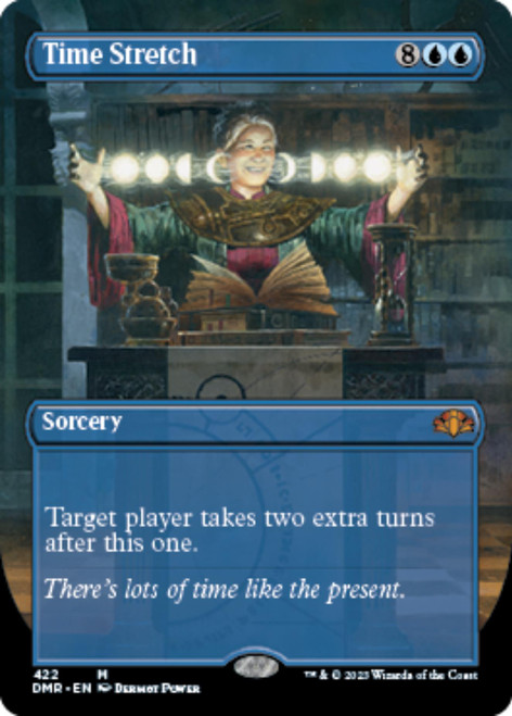 Time Stretch (Borderless Art foil) | Dominaria Remastered