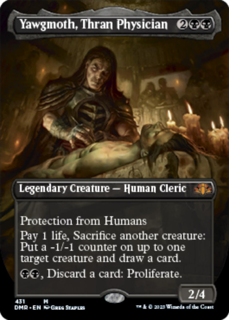 Yawgmoth, Thran Physician (Borderless Art foil)