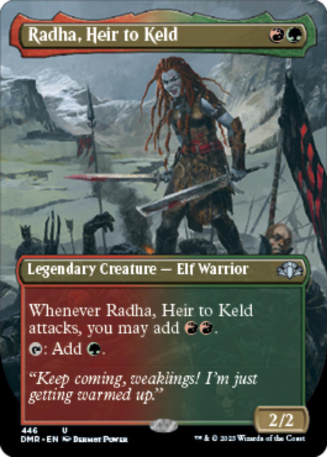 Radha, Heir to Keld (Borderless Art foil)