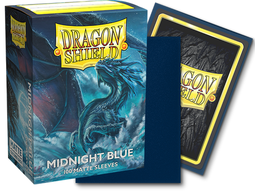 Dragon Shield Sleeves Matte Midnight Blue (100)