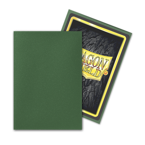 Dragon Shield Small Sleeves - Matte Forest Green (60)