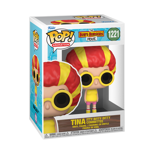 POP! Animation - The Bob's Burgers Movie #1221 Tina Itty Bitty Ditty Committee
