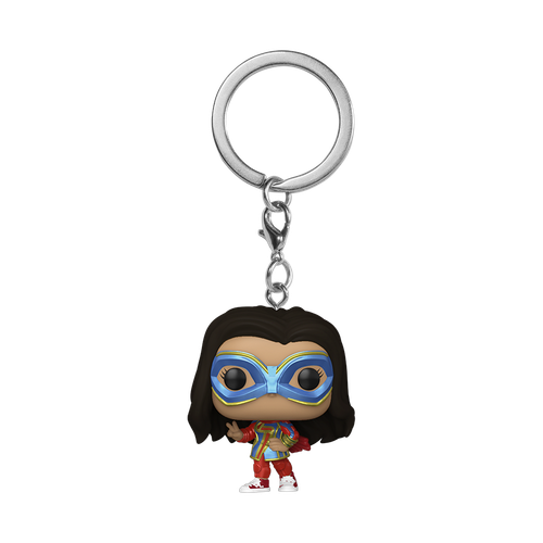 Pocket POP! Keychain: Ms. Marvel - Ms. Marvel with Peace Sign