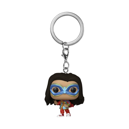 Pocket POP! Keychain: Ms. Marvel - Ms. Marvel with Peace Sign