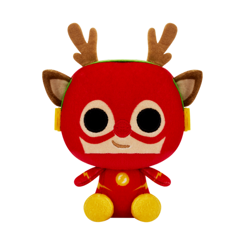 Plushies - DC Super Heroes: Holiday The Flash 4-Inch Plush