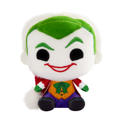Plushies - DC Super Heroes: Holiday Joker 4-Inch Plush