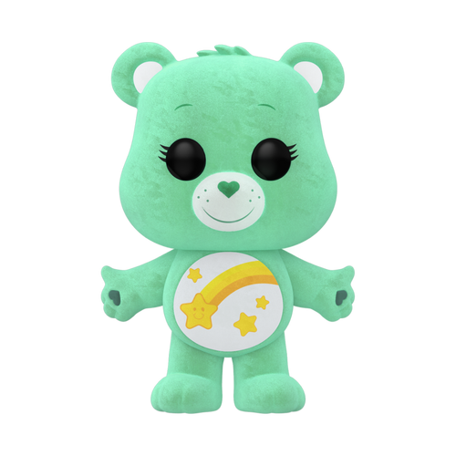 POP! Animation - Care Bears 40th #1207 Wish Bear (Flocked) [CHASE]