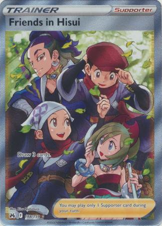 Crown Zenith 148/159 Friends in Hisui (Full Art)