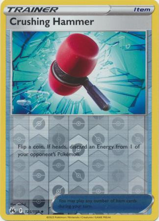 Crown Zenith 125/159 Crushing Hammer (Reverse Holo)
