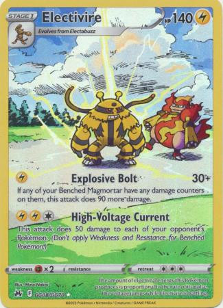 Crown Zenith GG08/GG70 Electivire (Full Art)
