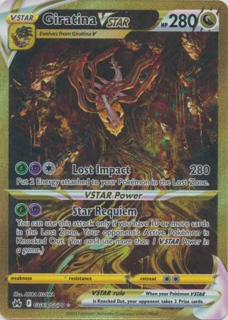 Crown Zenith GG69/GG70 Giratina VSTAR (Full Art)