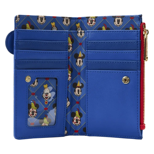 Disney: Brave Little Tailor Mickey and Minnie Mouse Flap Wallet