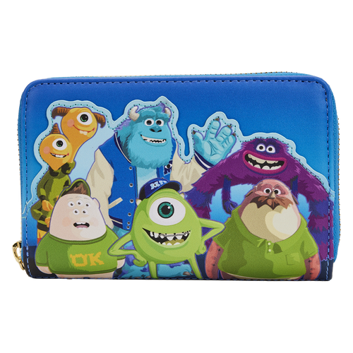 Pixar: Monster's University Scare Games Zip Around Wallet