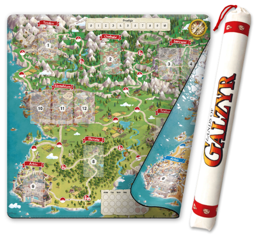 Lands of Galzyr: Playmat & Bag