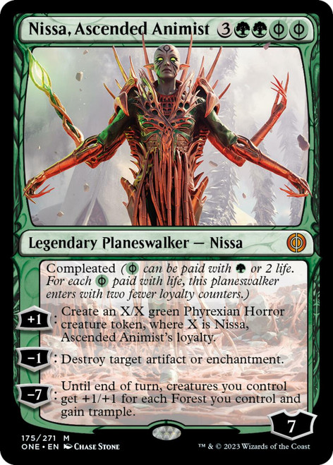 Nissa, Ascended Animist | Phyrexia: All Will Be One