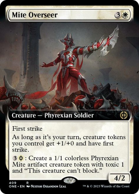 Mite Overseer (Jumpstart Extended Art) | Phyrexia: All Will Be One