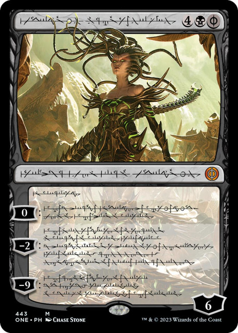 Vraska, Betrayal's Sting (Phyrexian Language Compleat foil)