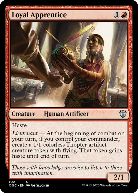 Loyal Apprentice | Phyrexia: All Will Be One Commander