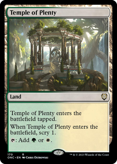 Temple of Plenty | Phyrexia: All Will Be One Commander