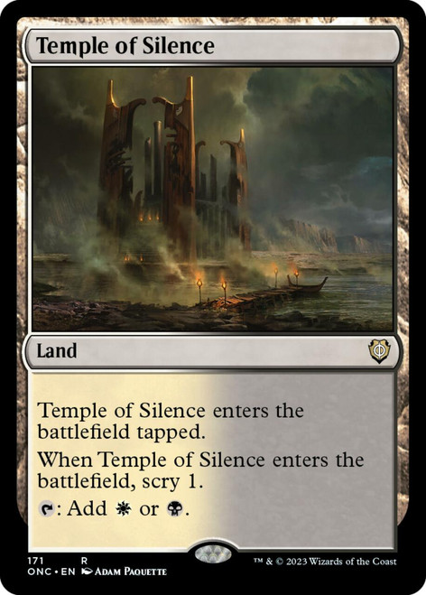 Temple of Silence | Phyrexia: All Will Be One Commander
